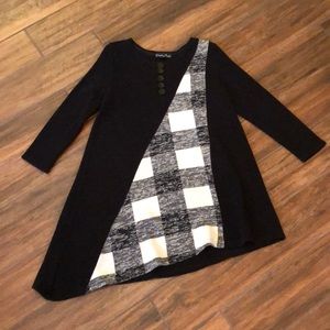 Pretty Angel Asymmetrical Tunic